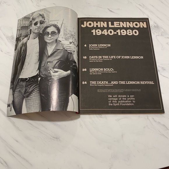 Vintage 1980 John Lennon collectors edition magazine in like new condition - Picture 3 of 13